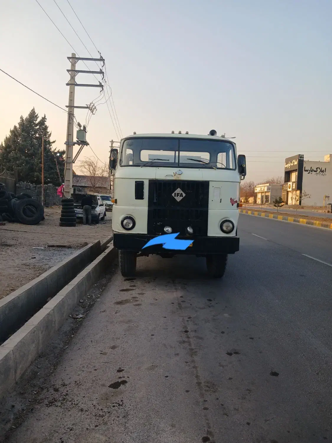 آیفا دو دف موتور ۳۰۲(تمام کمک ها فعال)|خودرو سنگین|آبسرد, |دیوار