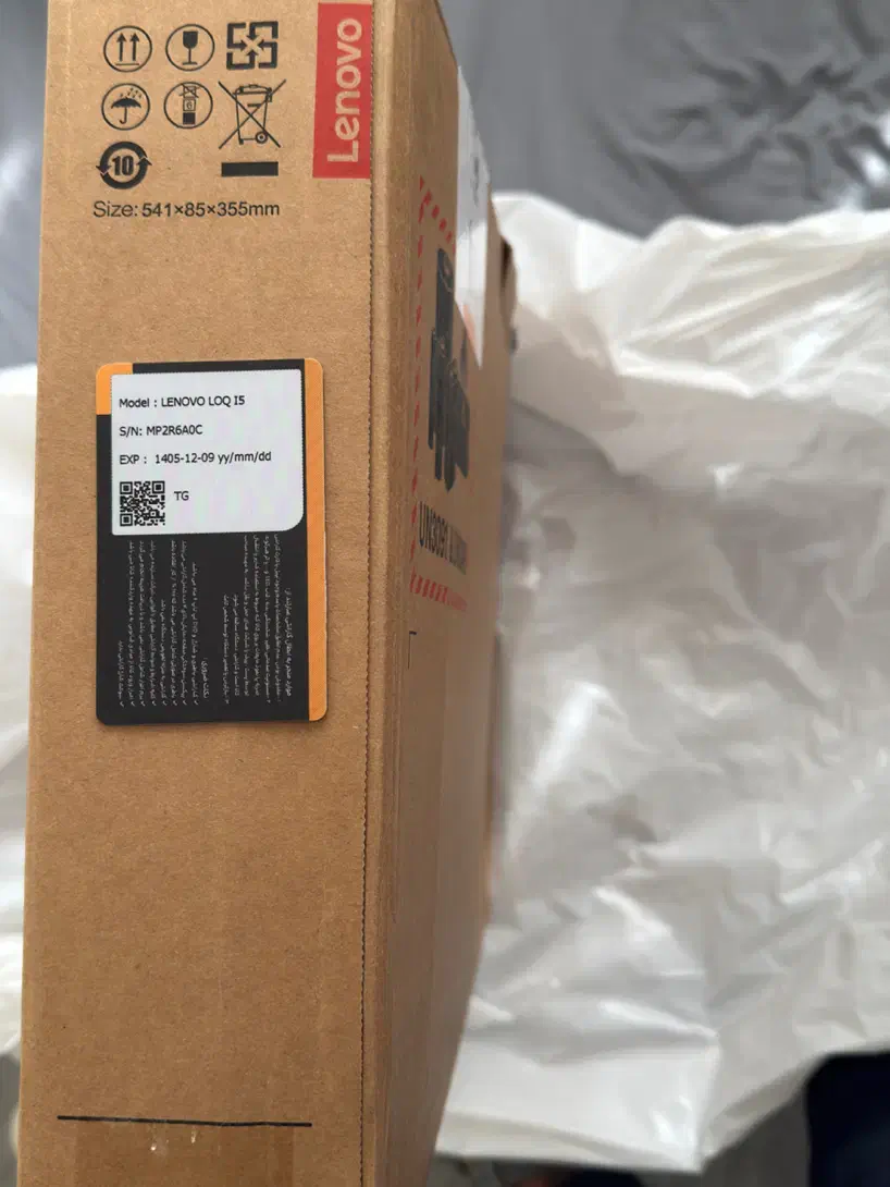 لپ‌تاپ گیمینگ/مهندسی در حد نو Lenovo LOQ 15IRX9|رایانه همراه|شیراز, حافظیه|دیوار