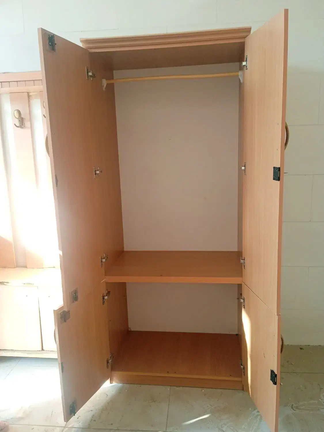 کمد لباس.جاکفشی.میزتحریر.گازودراور|جاکفشی، کمد، دراور|گنبد کاووس, |دیوار