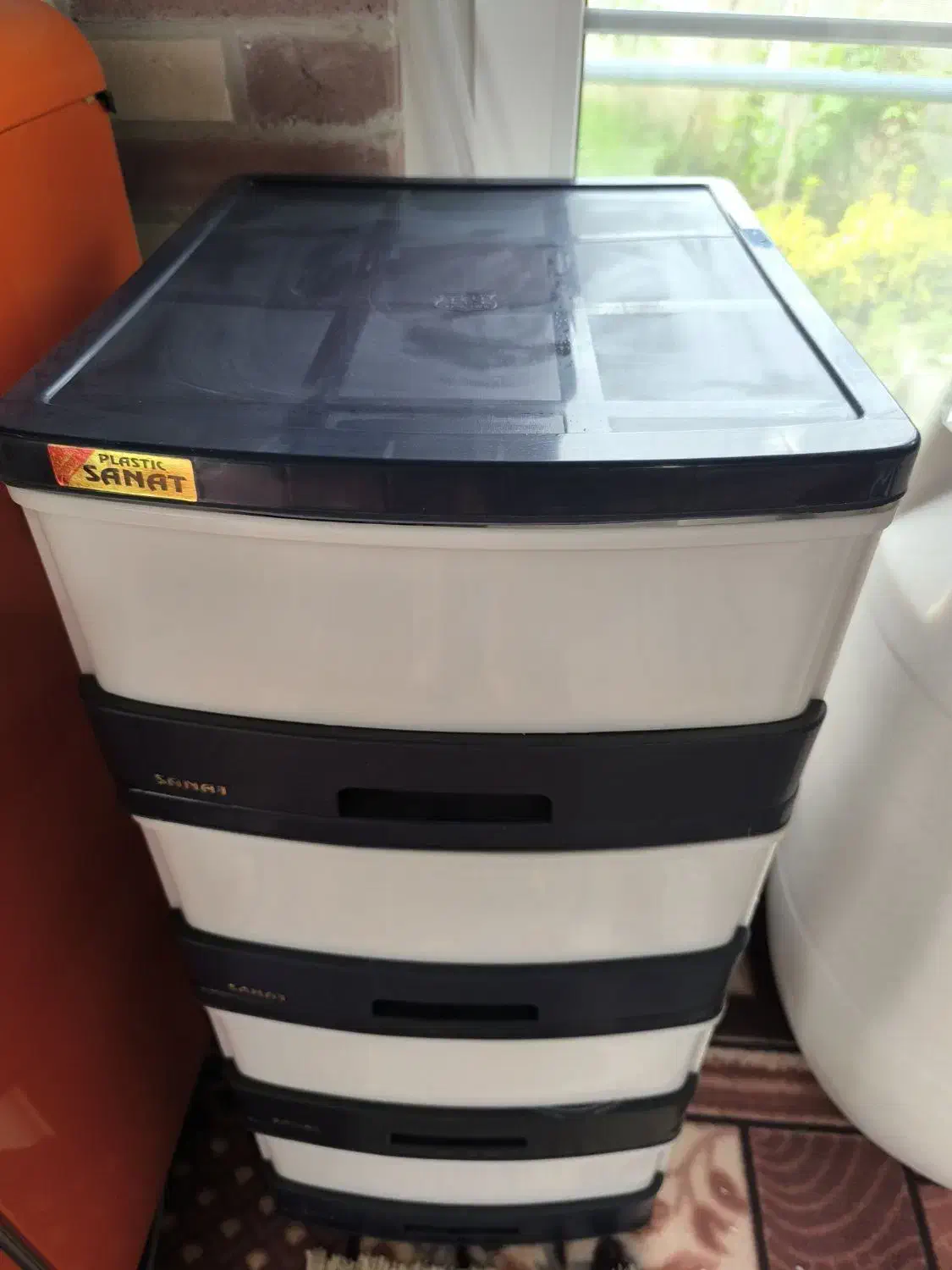 دراور پلاستیکی 4 کشو|جاکفشی، کمد، دراور|رضوانشهر, |دیوار