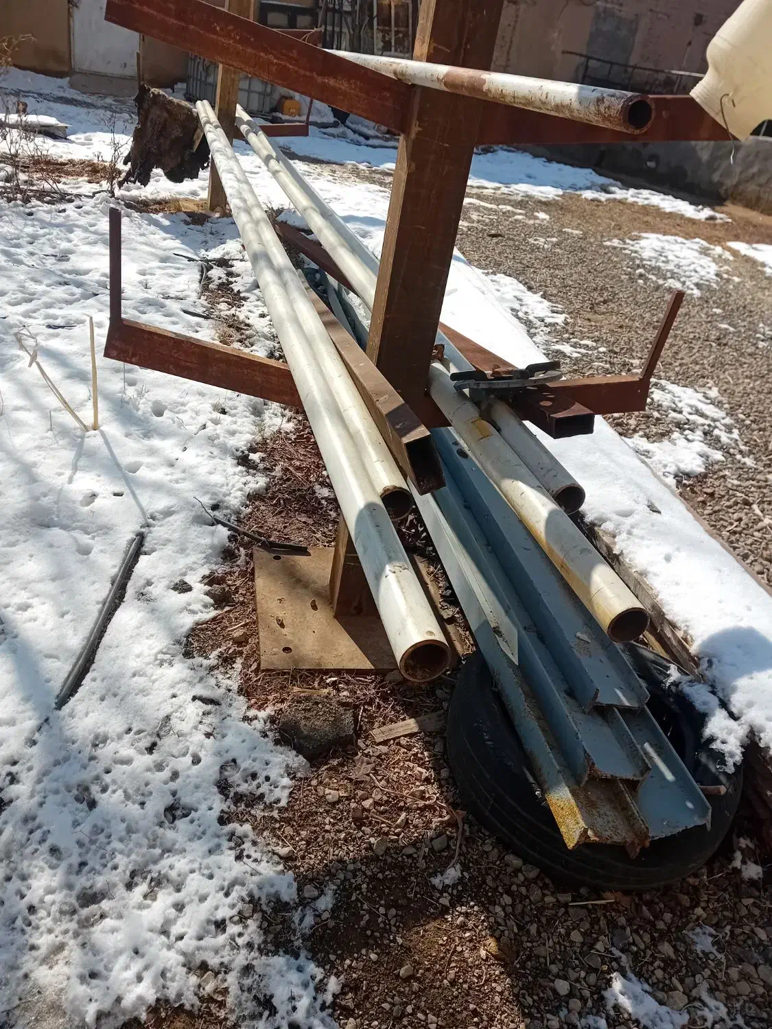 لوله گاز صنعتی|ابزارآلات|اسفرورین, |دیوار