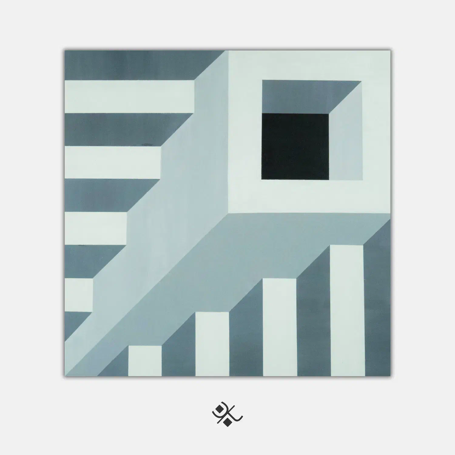 تابلو نقاشی دکوراتیو راه پله / یک متری|تابلو، نقاشی، عکس|ری, شهید غیوری (ابن باویه)|دیوار