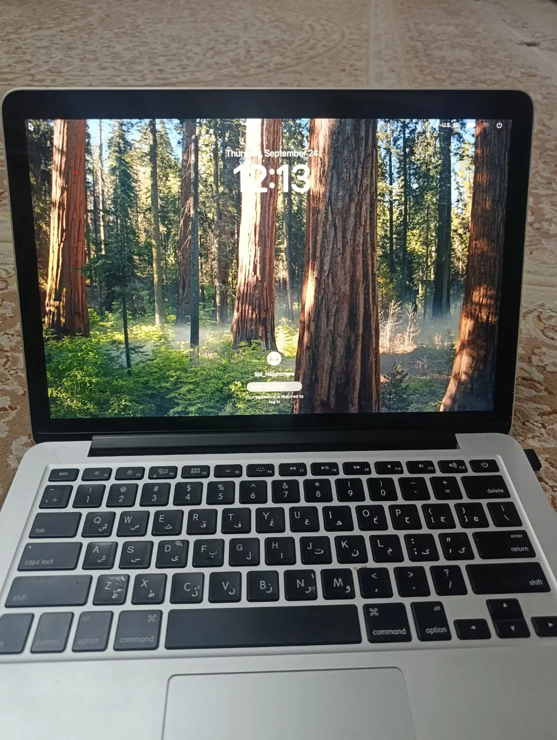 MacBook pro 13 inch.mid 2014 retina|رایانه همراه|کرمانشاه, |دیوار