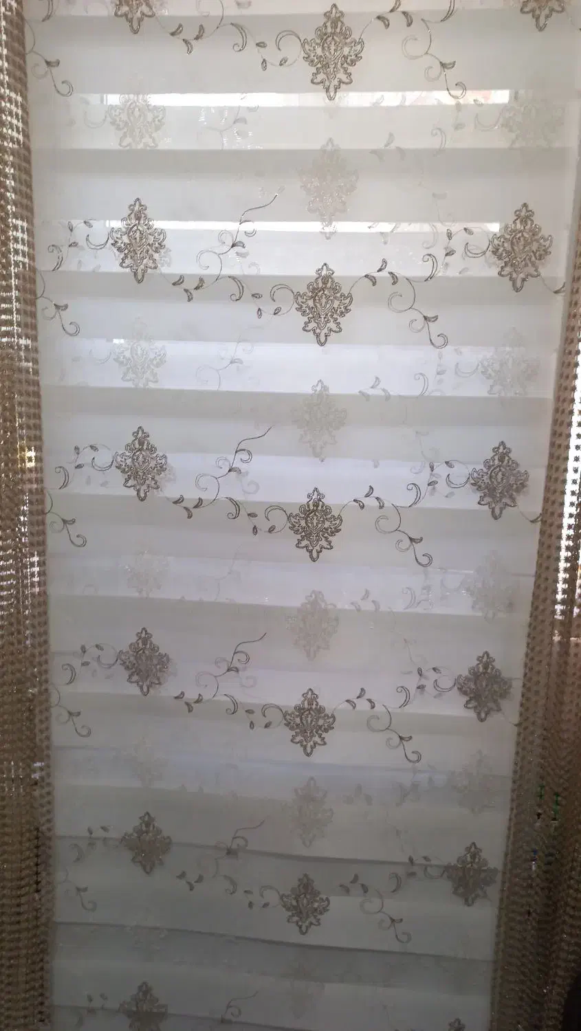 پرده زبرا و گیپور و توری|پرده، رانر، رومیزی|تهران, امام زاده عبدالله|دیوار