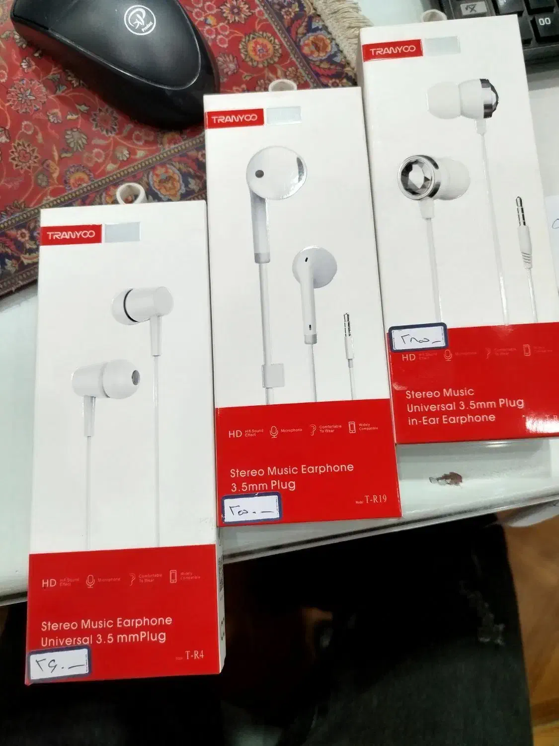 فروش ویژه پک هندزفری + کابل شارژ + AUX با هم|لوازم جانبی موبایل و تبلت|بندر گز, |دیوار