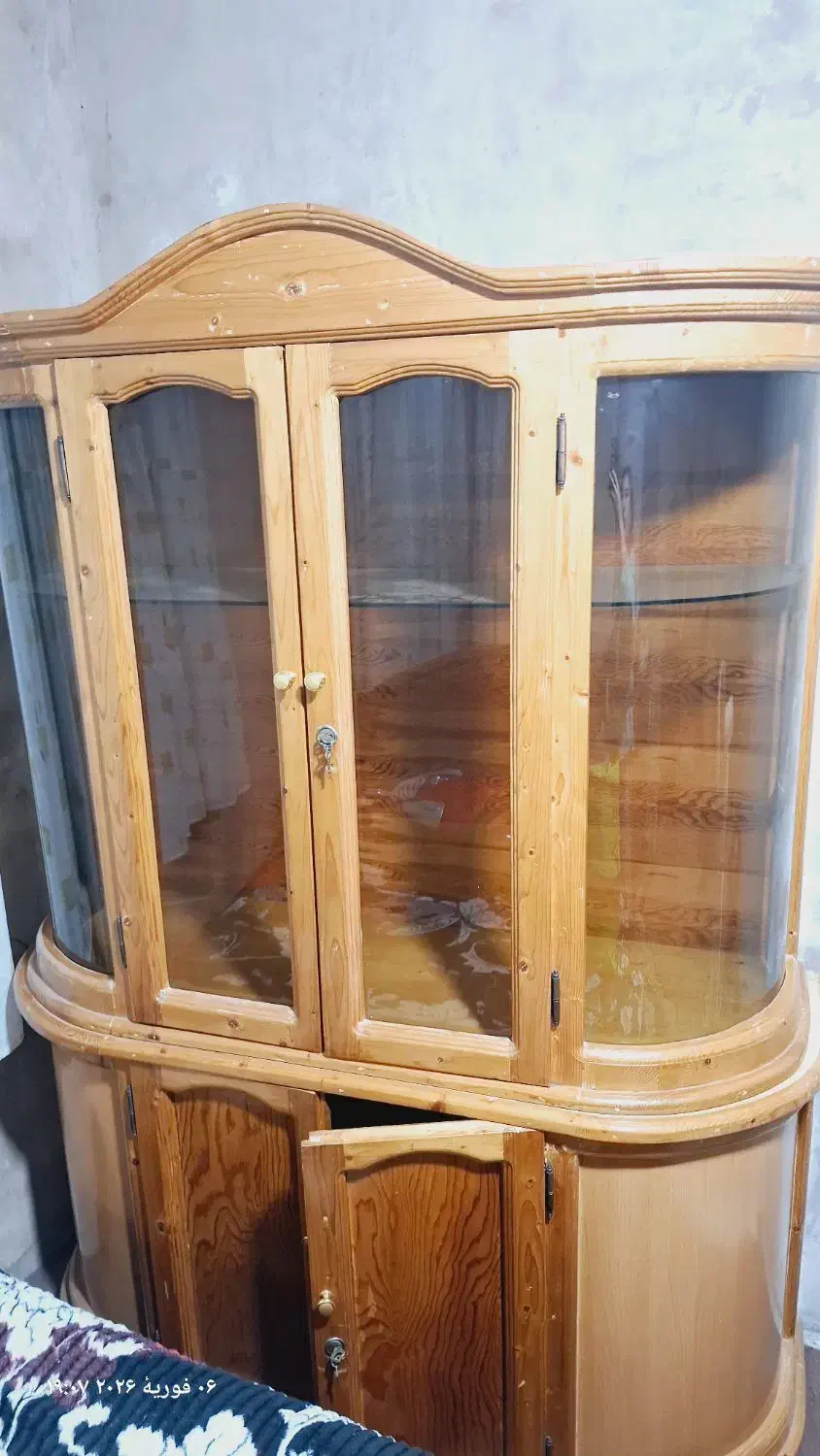 بوفه چوبی|بوفه، ویترین، کنسول|خان ببین, |دیوار