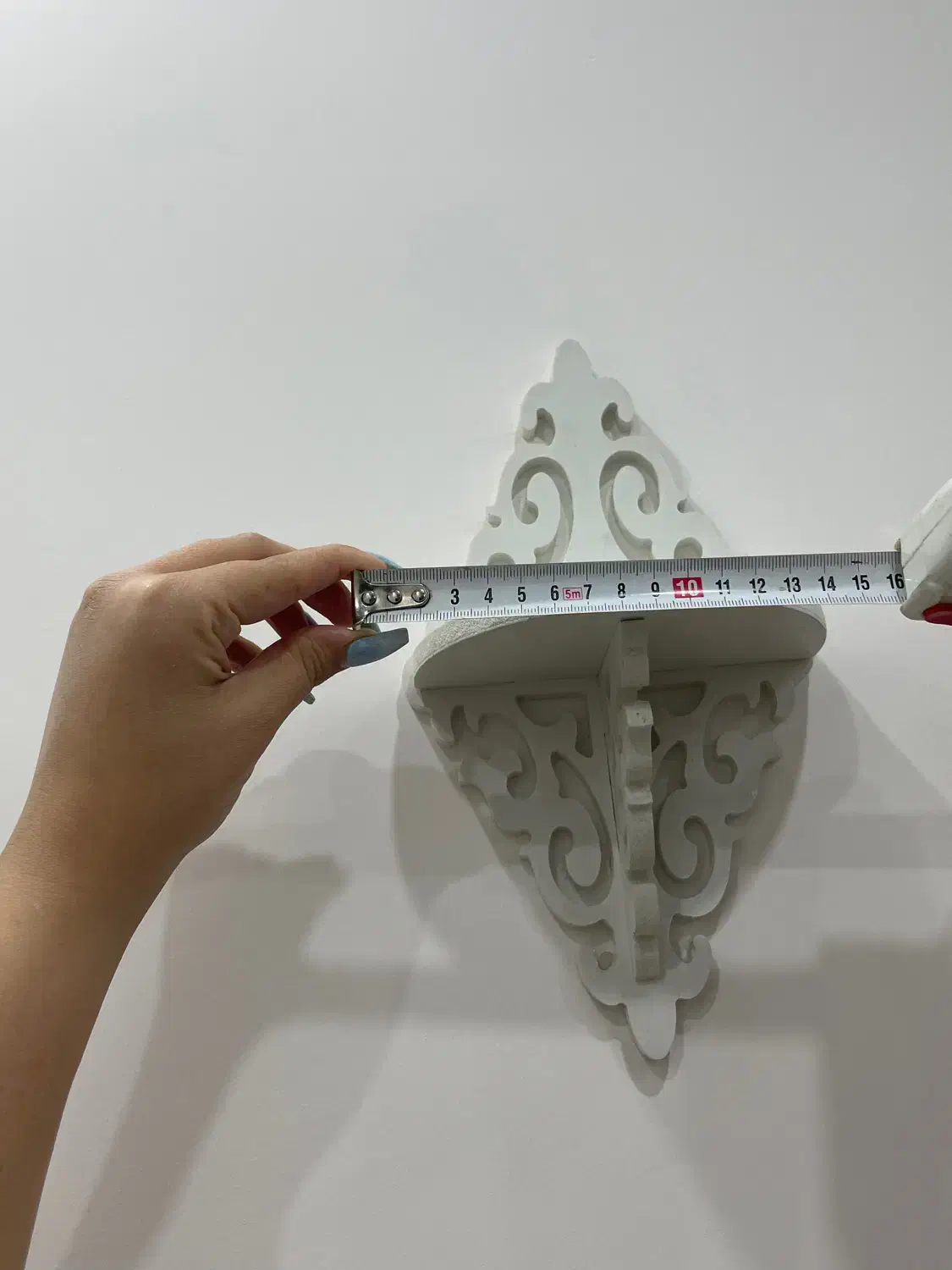 شلف دیواری طرح لوزی|کتابخانه، شلف، قفسه‌های دیواری|قدس, شهرک فرزان|دیوار