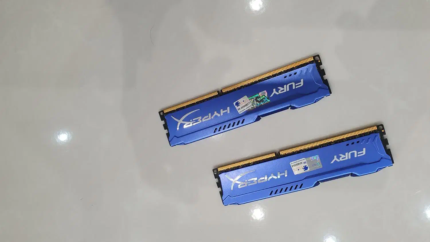 دو تا رم ۸ گیگ Fury Hayperx|قطعات و لوازم جانبی رایانه|تهران, باشگاه نفت|دیوار