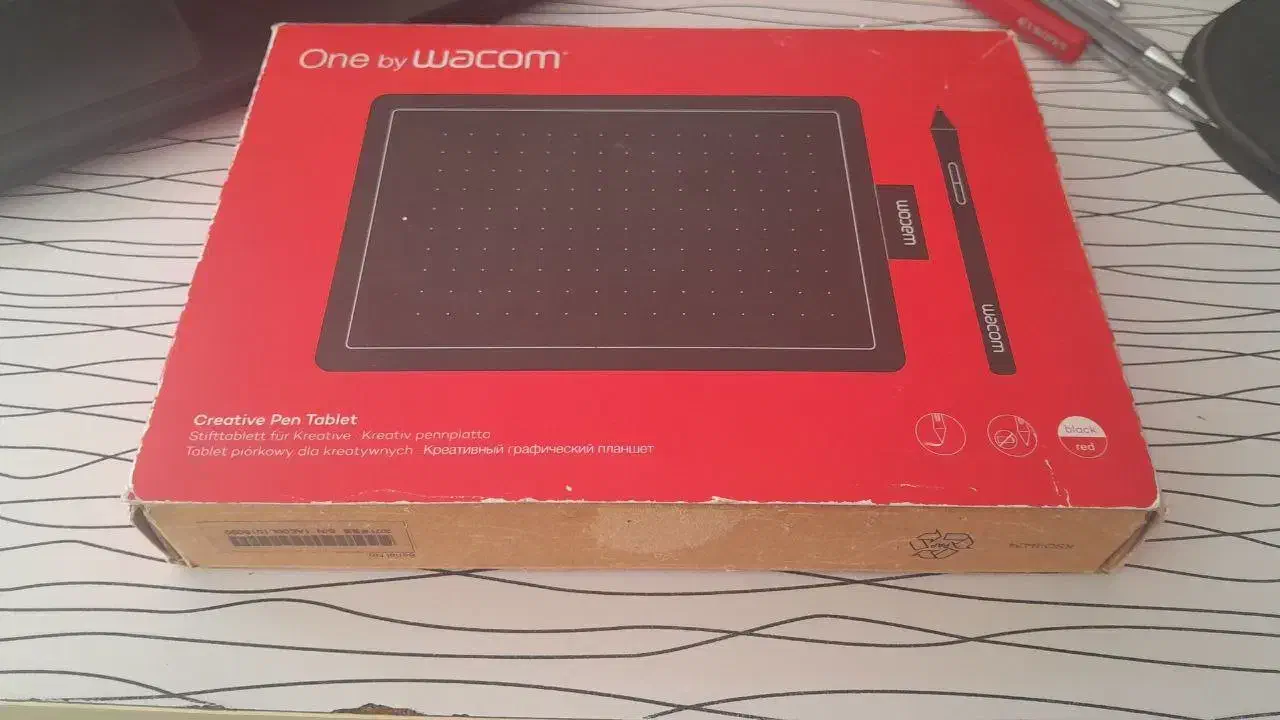 قلم نوری wacom مدل One by Small CTL-472-N|قطعات و لوازم جانبی رایانه|خمینی‌شهر, |دیوار