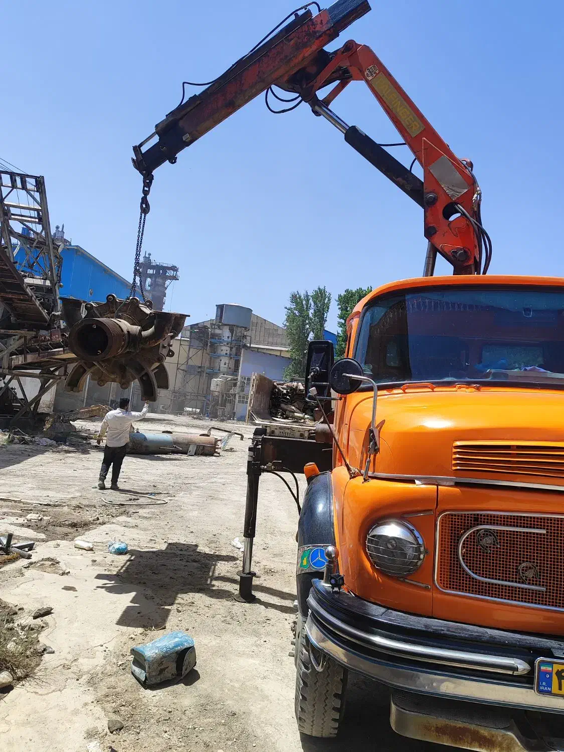 جرثقیل|خدمات حمل و نقل|بیستون, |دیوار