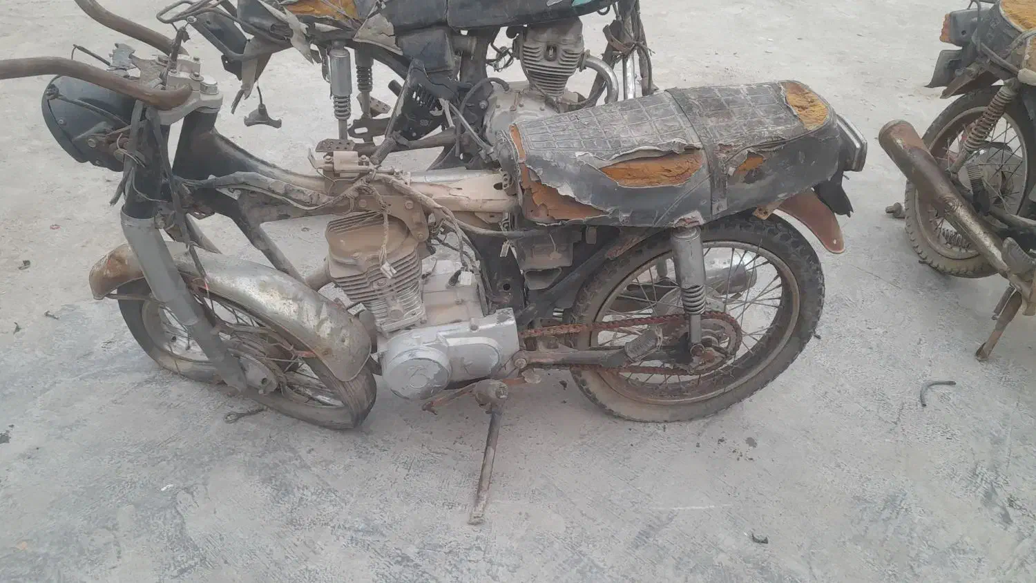 فروش موتور های تصادفی ارزون|موتورسیکلت|گمیشان, |دیوار