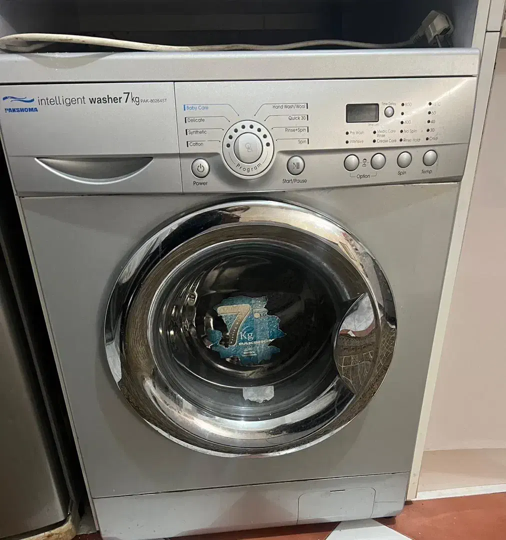 ماشین لباسشویی 7 کیلویی قیمت ۱۰ میلیون|ماشین لباسشویی و خشککن لباس|رشت, استقامت ۱|دیوار