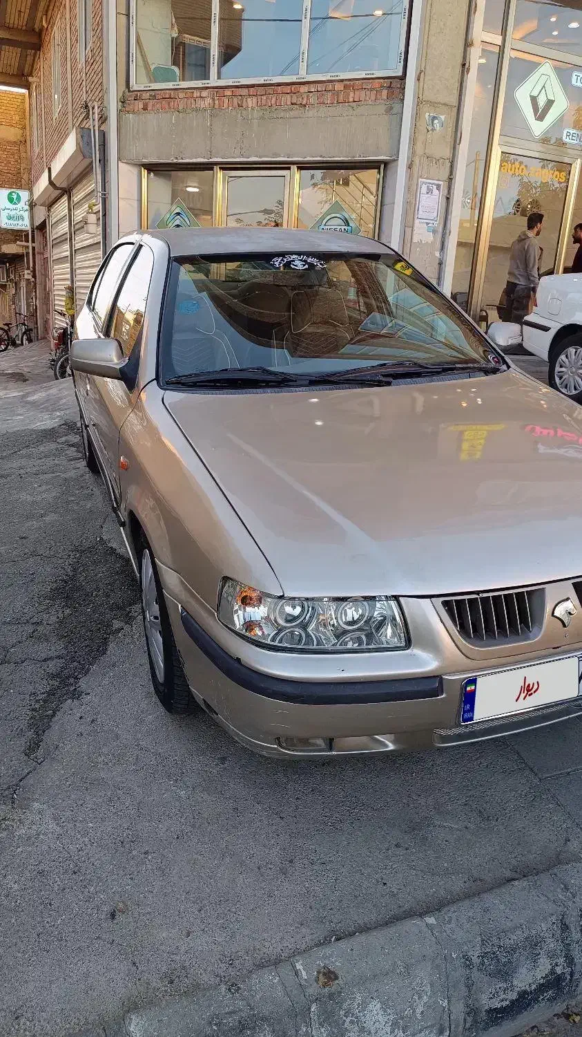 سمند مدل 1383 شاسی سالم|خودرو سواری و وانت|سقز, |دیوار