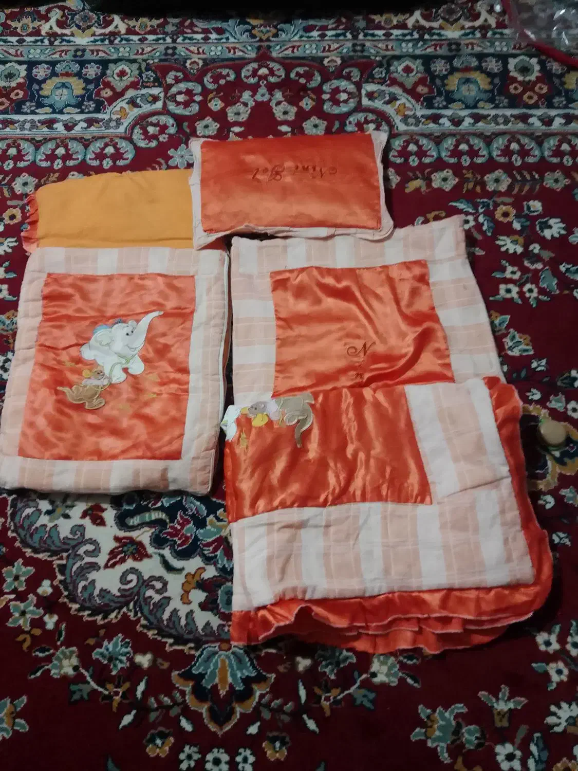 سرویس نوزادباقنداق فرنگی|تخت و سرویس خواب|خاش, |دیوار