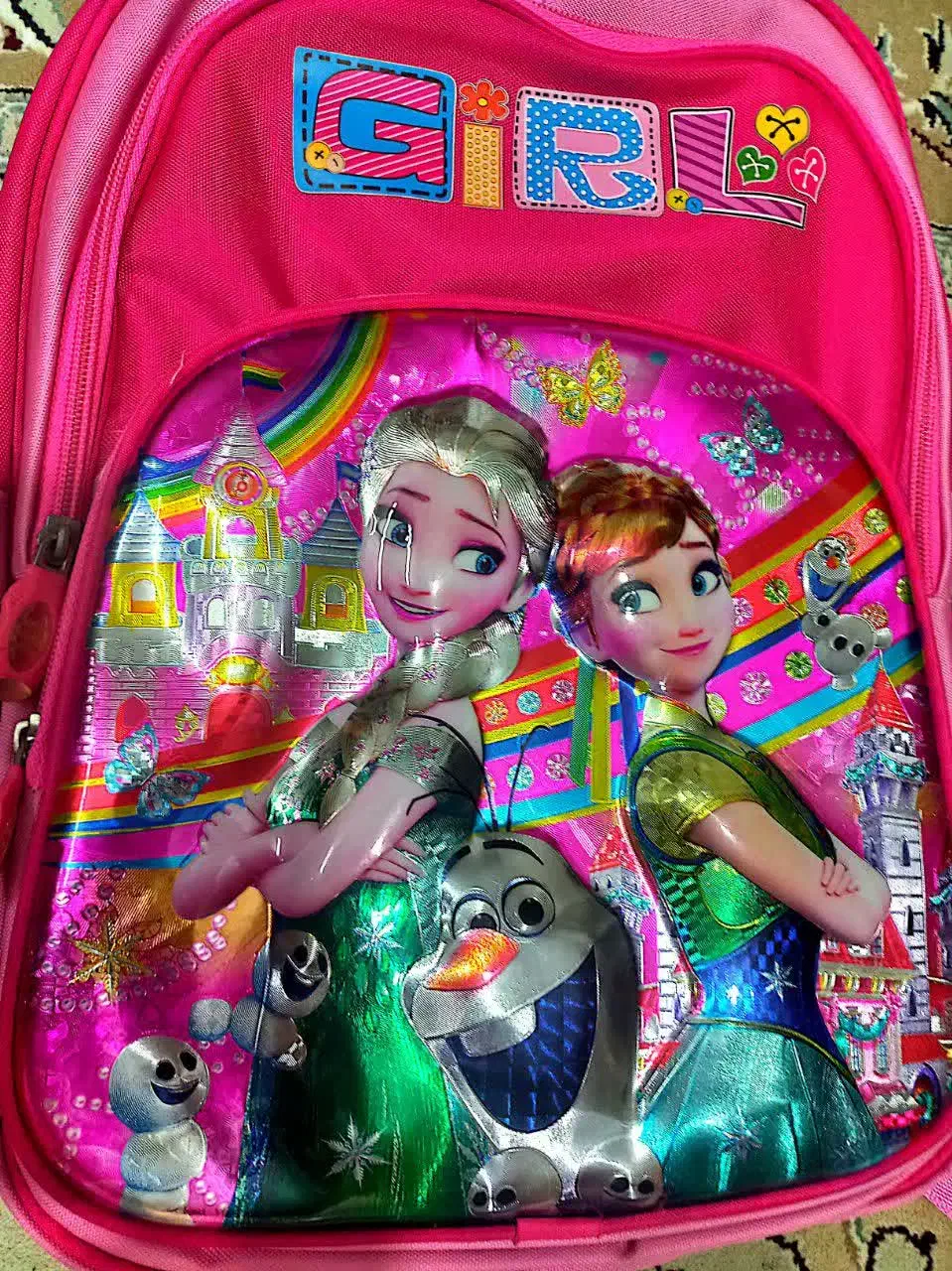 کیف کوله مدرسه|کیف، کفش، کمربند|قم, هفت تیر|دیوار