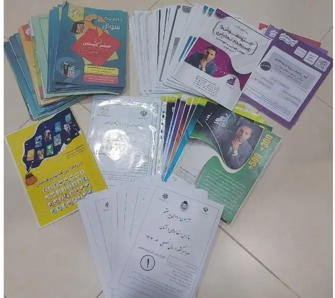 تیزهوشان ششم cpu قلمچی جزوات لامعی استوار یزدی زاد|کتاب و مجله آموزشی|تبریز, |دیوار