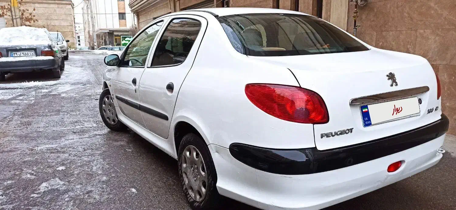 پژو 206 sd v8|خودرو سواری و وانت|تبریز, |دیوار