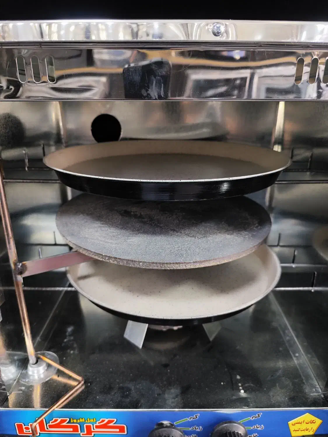 تنور گازی گرگان با سینی گرانیت|اجاق گاز و لوازم برقی پخت‌وپز|قم, تکیه آقا سید حسنی|دیوار