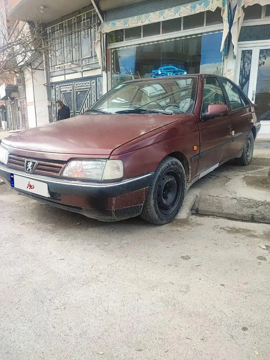 پژو عنابی|خودرو سواری و وانت|پیرانشهر, |دیوار