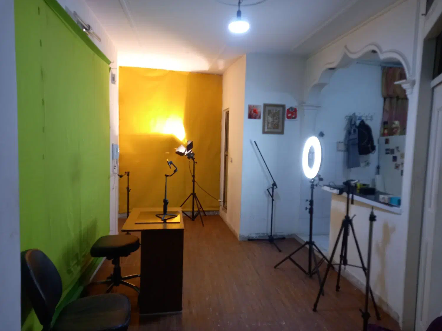 اجاره استودیو تولید محتوی|اجارهٔ کوتاه‌مدت دفتر کار و فضای آموزشی|تهران, شادآباد|دیوار