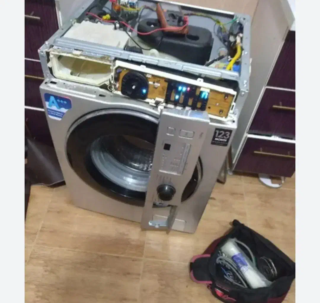 تعمیرات تمامی برند لباسشویی و یخچال در منزل|خدمات پیشه و مهارت|میانه, |دیوار