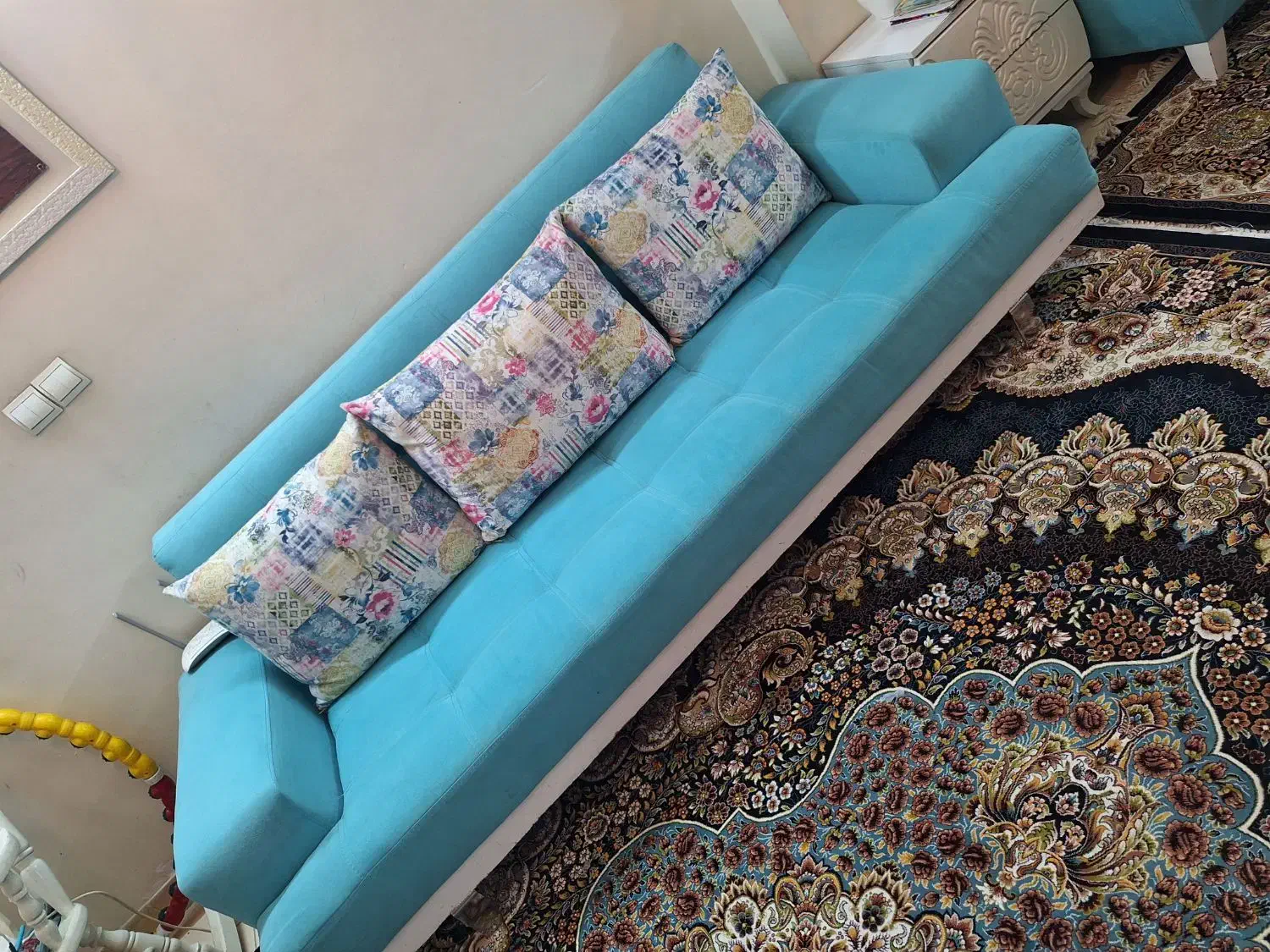 مبل راحتی تخت شو|مبلمان خانگی و میز عسلی|رباطکریم, رباطکریم|دیوار