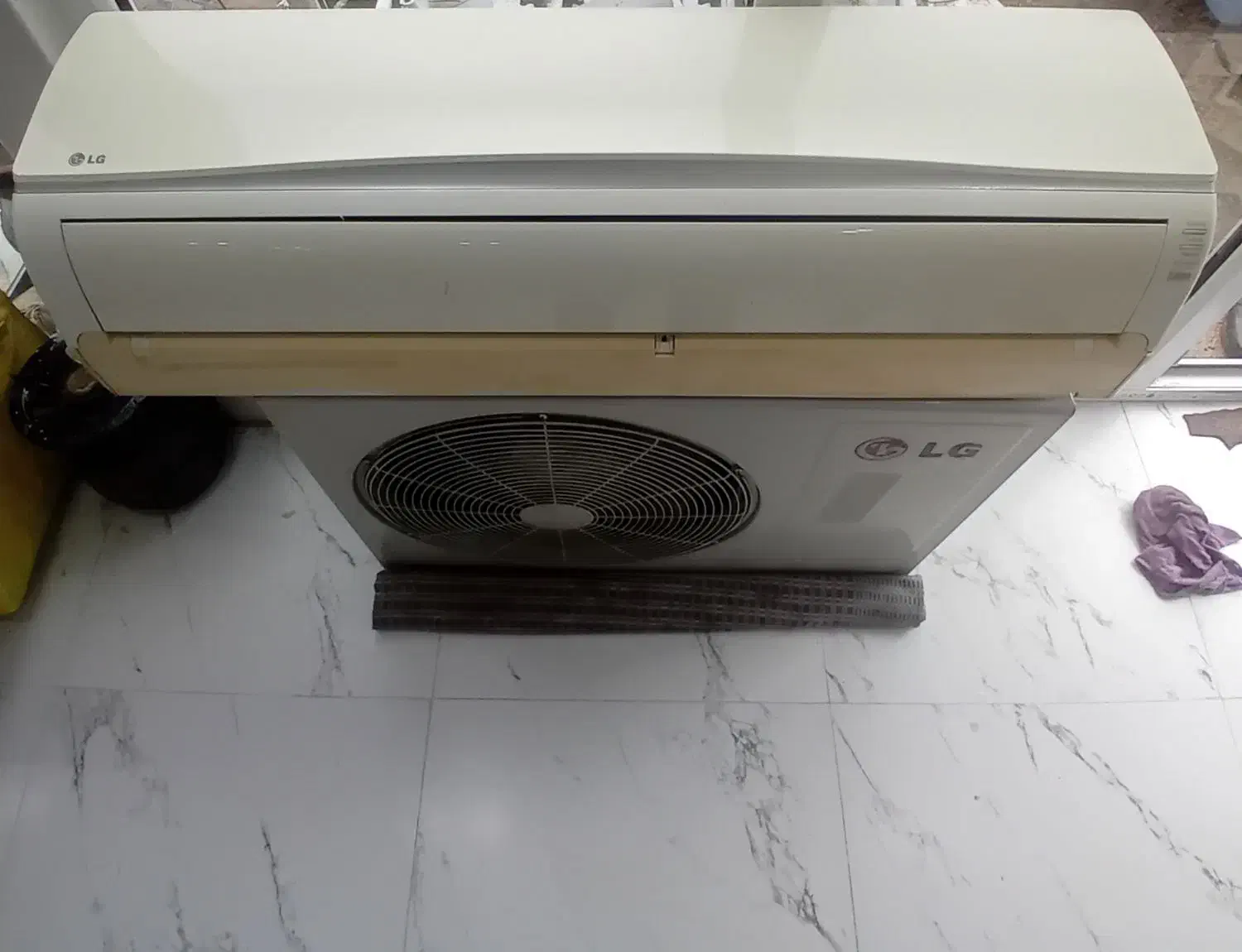 LG مدل تاتیان کره|کولر گازی و فن‌کوئل|رشت, کوی غلام نیا|دیوار