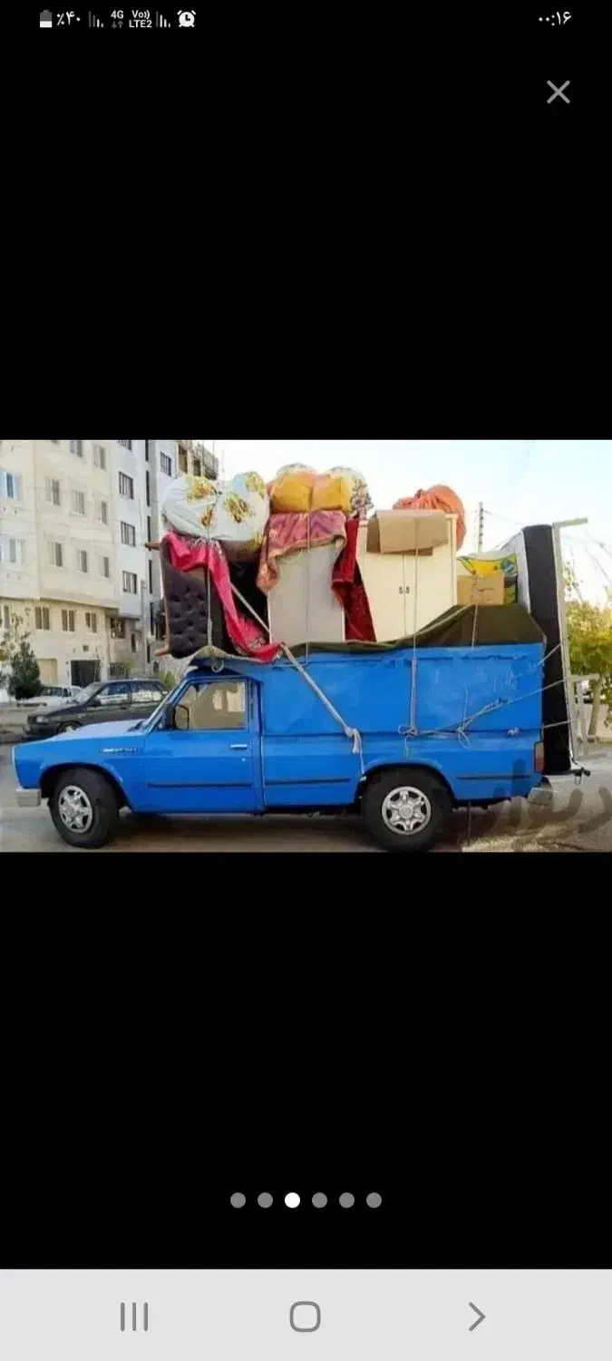 باربری حمل اثاثیه منزل نیسان خاور  و کارگر حرفه ای|خدمات حمل و نقل|قوچان, |دیوار