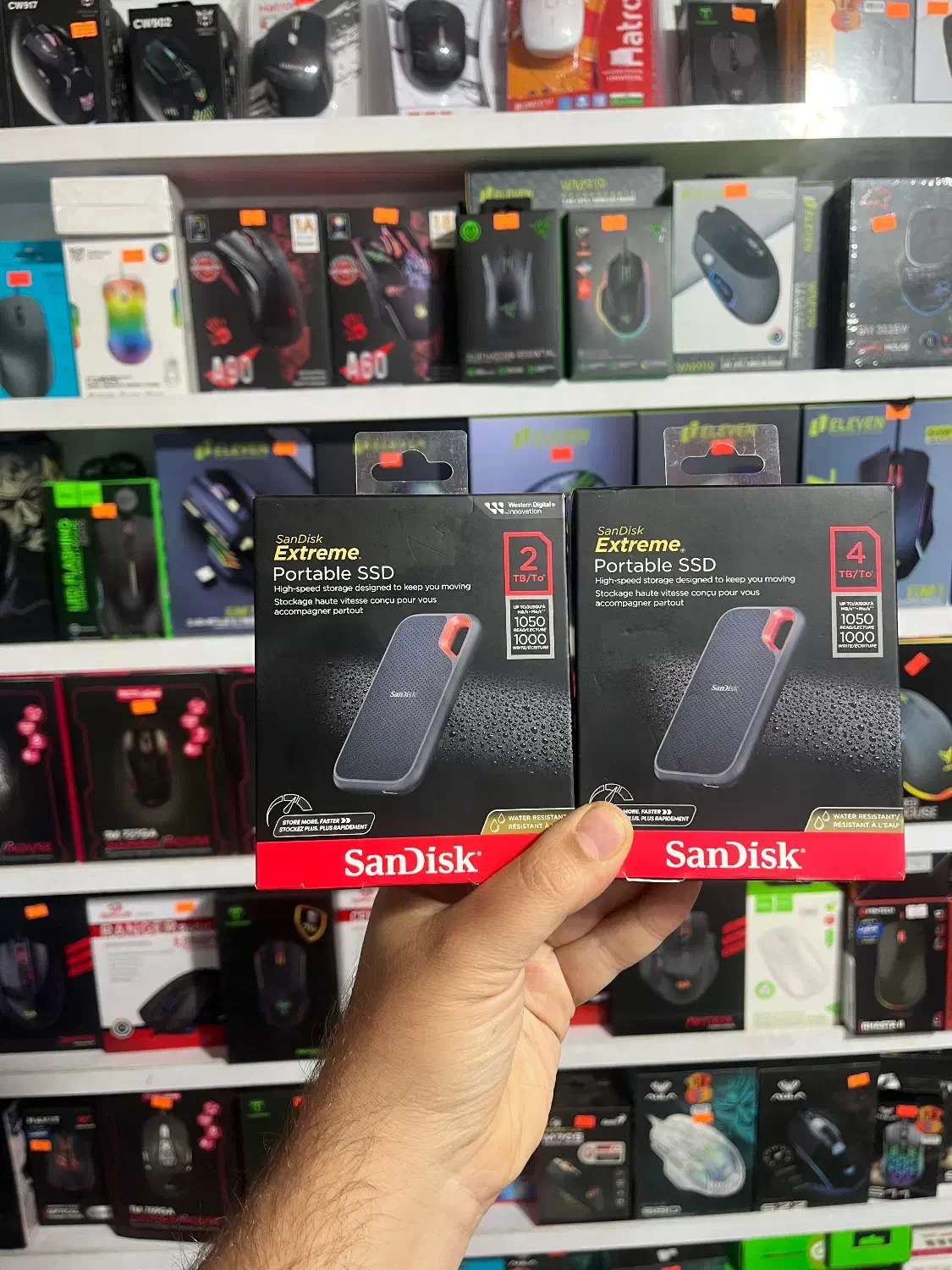 هارد اکسترنال ssd آکبند sandisk|قطعات و لوازم جانبی رایانه|تبریز, |دیوار