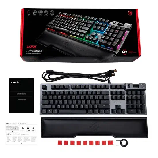 کیبورد گیمینگ ای دیتا XPG SUMMONER RED Switch|قطعات و لوازم جانبی رایانه|تهران, دردشت|دیوار