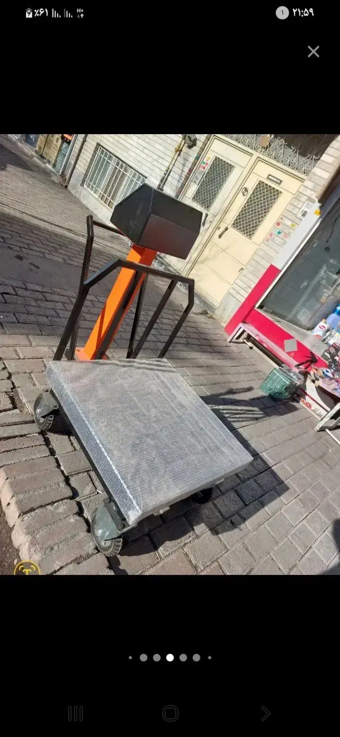 محک باسکول ۸۲۰ کیلویی چرخ ریلی|عمده‌فروشی|کرمان, |دیوار