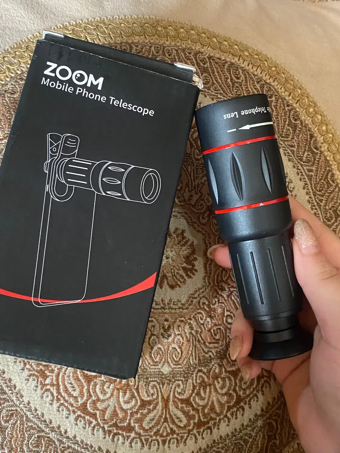 لنز کلیپسی موبایل مدل تلسکوپی|لوازم جانبی موبایل و تبلت|بندرعباس, |دیوار