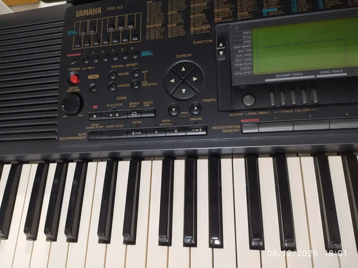 ارگ یاماها Pa3|پیانو، کیبورد، آکاردئون|هشترود, |دیوار