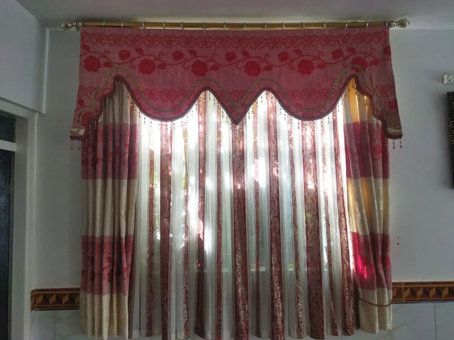 پرده زیبا|پرده، رانر، رومیزی|ابهر, |دیوار