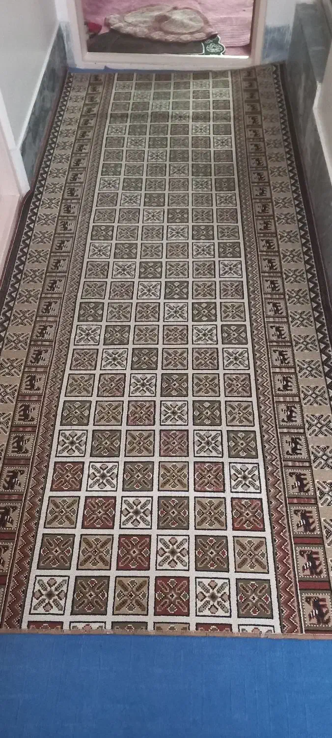 فرش گلیمی|گلیم، جاجیم، گبه|قم, ولیعصر|دیوار