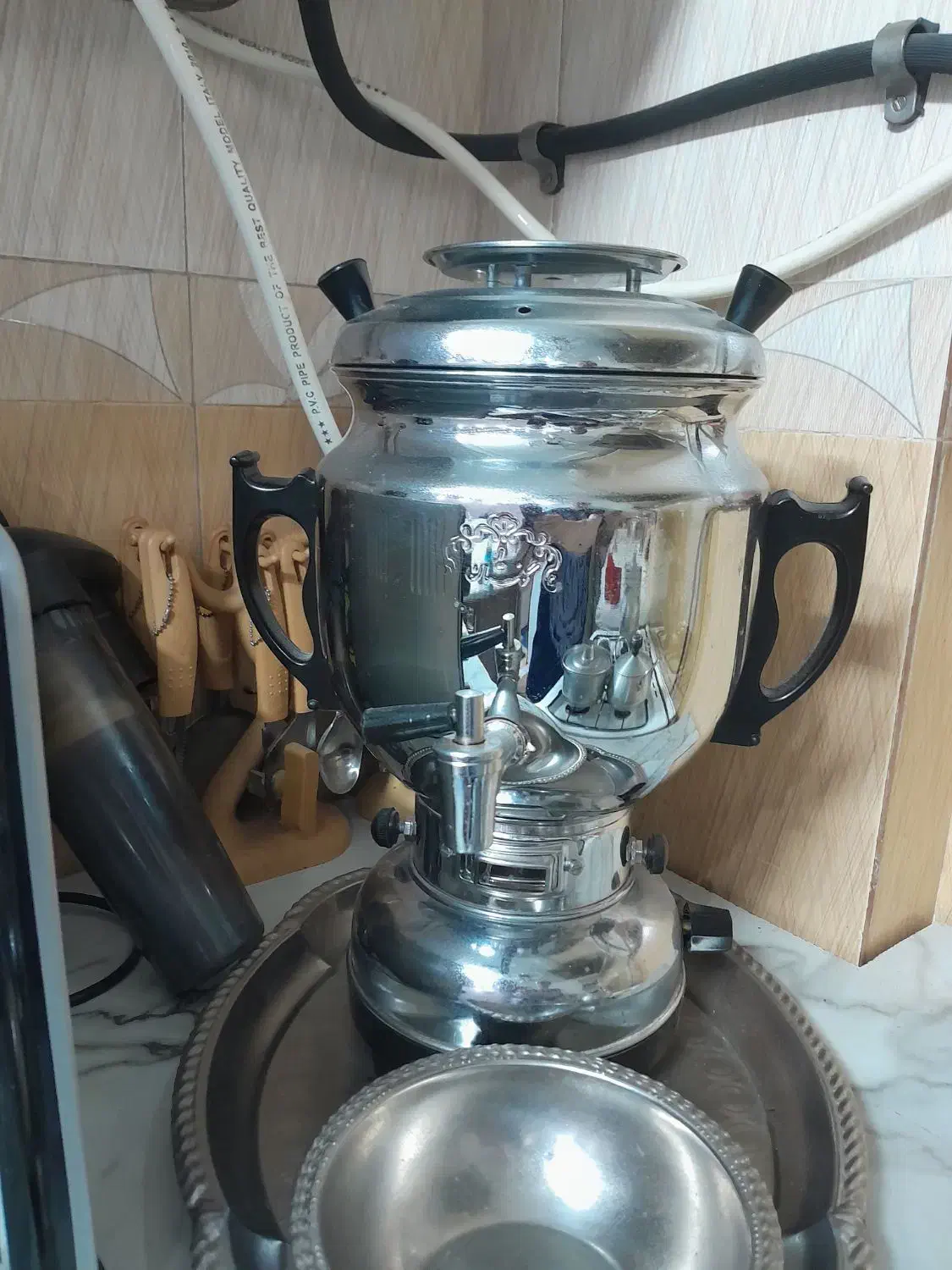 سرویس چینی و سماور|ظروف سرو و پذیرایی|اسلام‌شهر, مطهری|دیوار