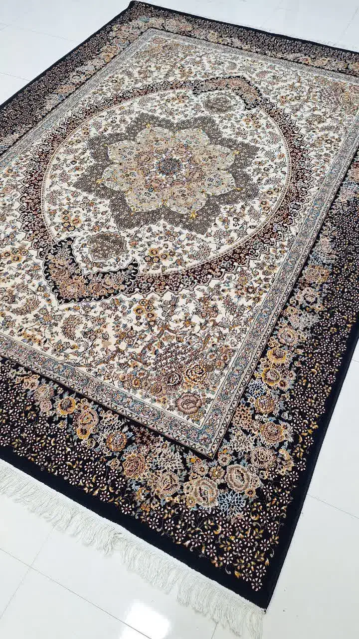 چهار تخته فرش9متری گنجینه|فرش|ایلام, |دیوار