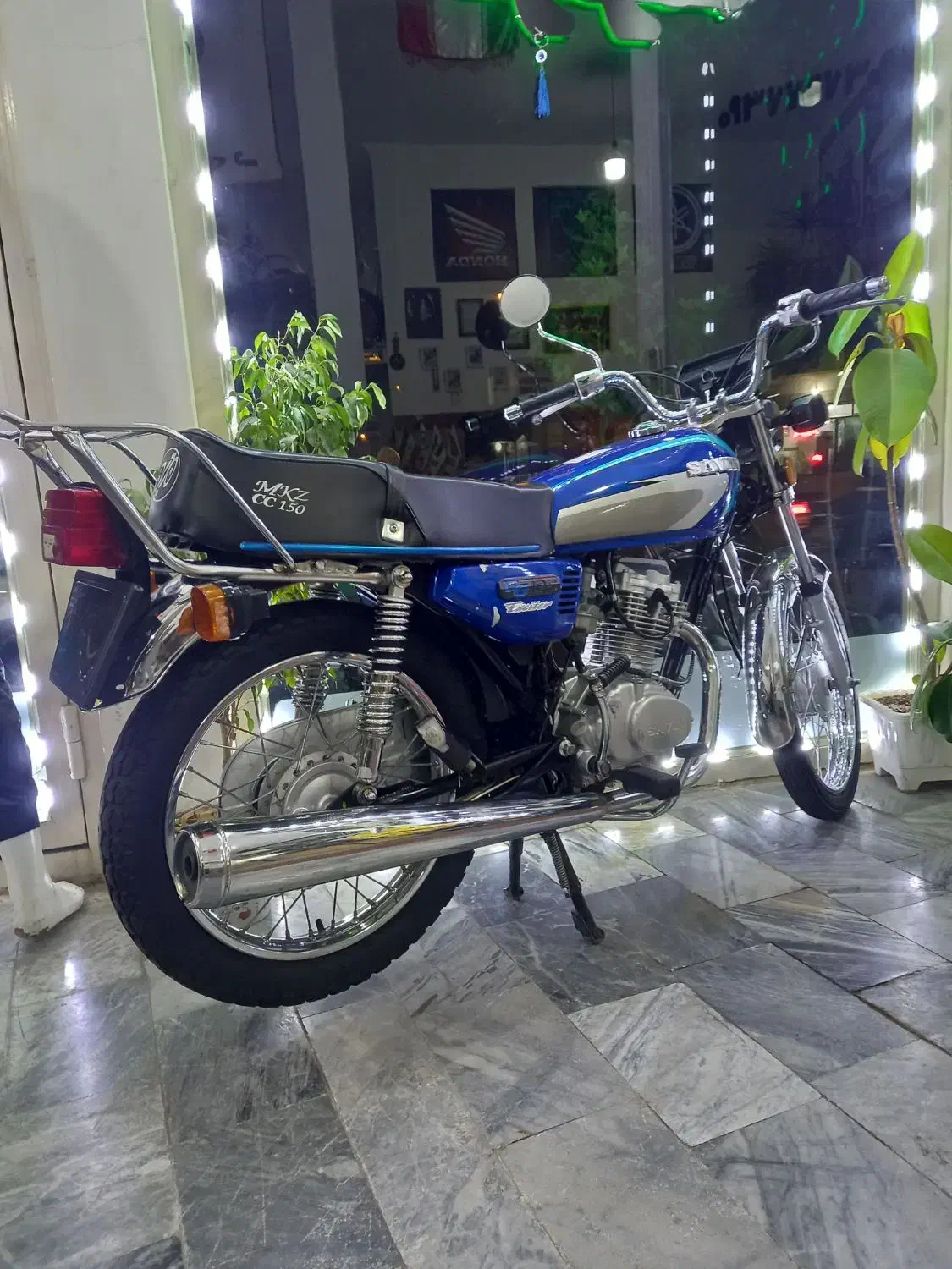 ساوین در حد تمام فابریک مدل ۹۵ مزایده|موتورسیکلت|میاندوآب, |دیوار