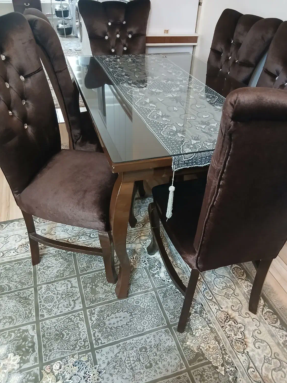 میز وصندلی غذاخوری|میز و صندلی غذاخوری|سلماس, |دیوار