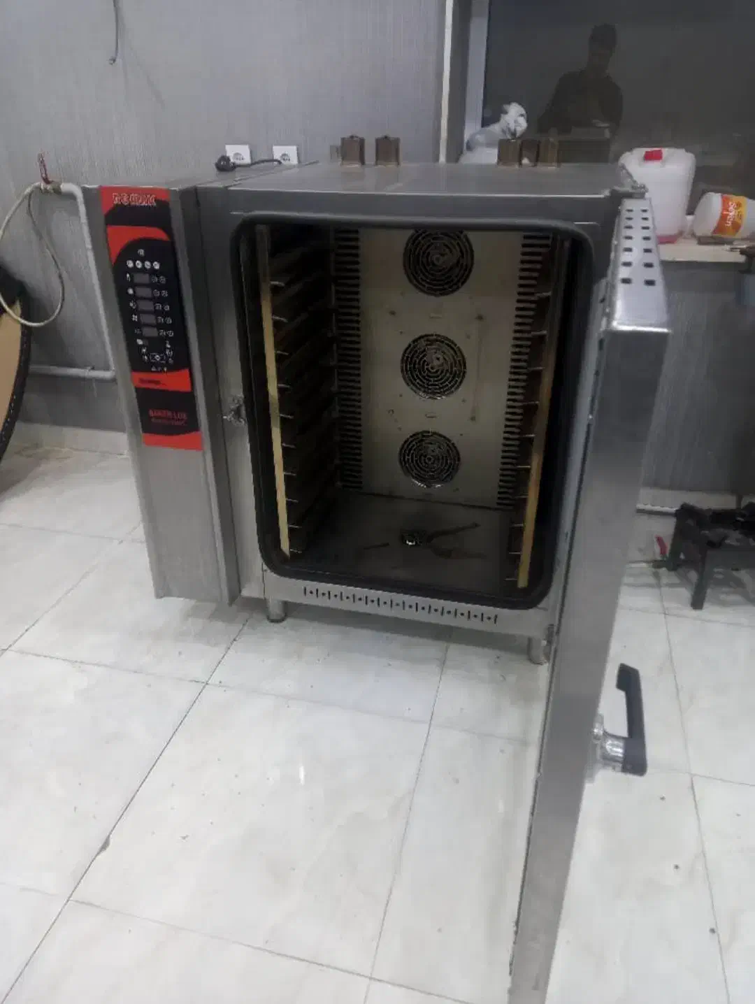 فر صنعتی ۱۰ دیس بخاردار و تمام دیجیتال روماک|ماشین‌آلات صنعتی|رباط‌کریم, رباط‌کریم|دیوار