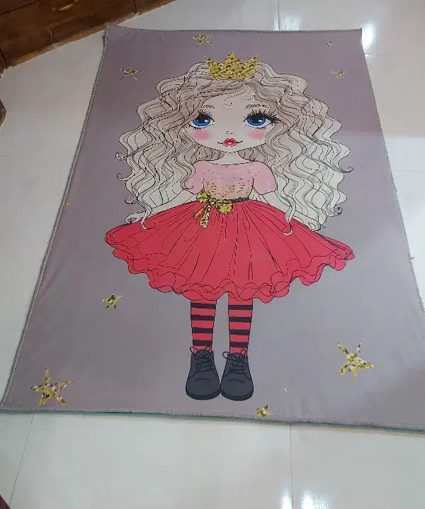 فرش پرده روتختی ست دخترانه|سرویس روتختی|رفسنجان, |دیوار