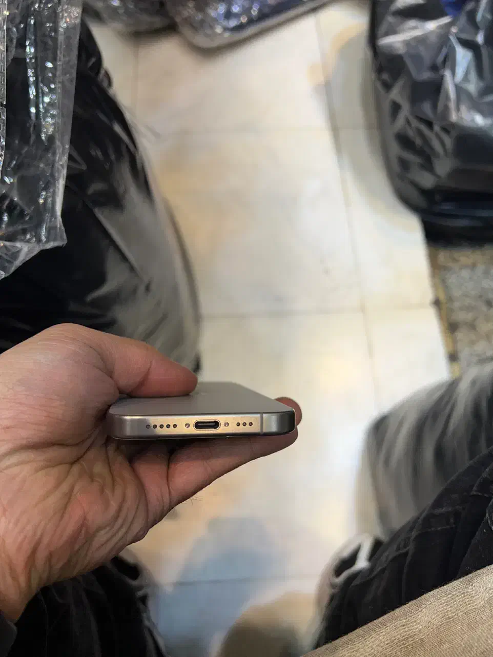 ایفون ۱۵ پرو رجیستر شده ۲۵۶گیگ|موبایل|تهران, بازار|دیوار