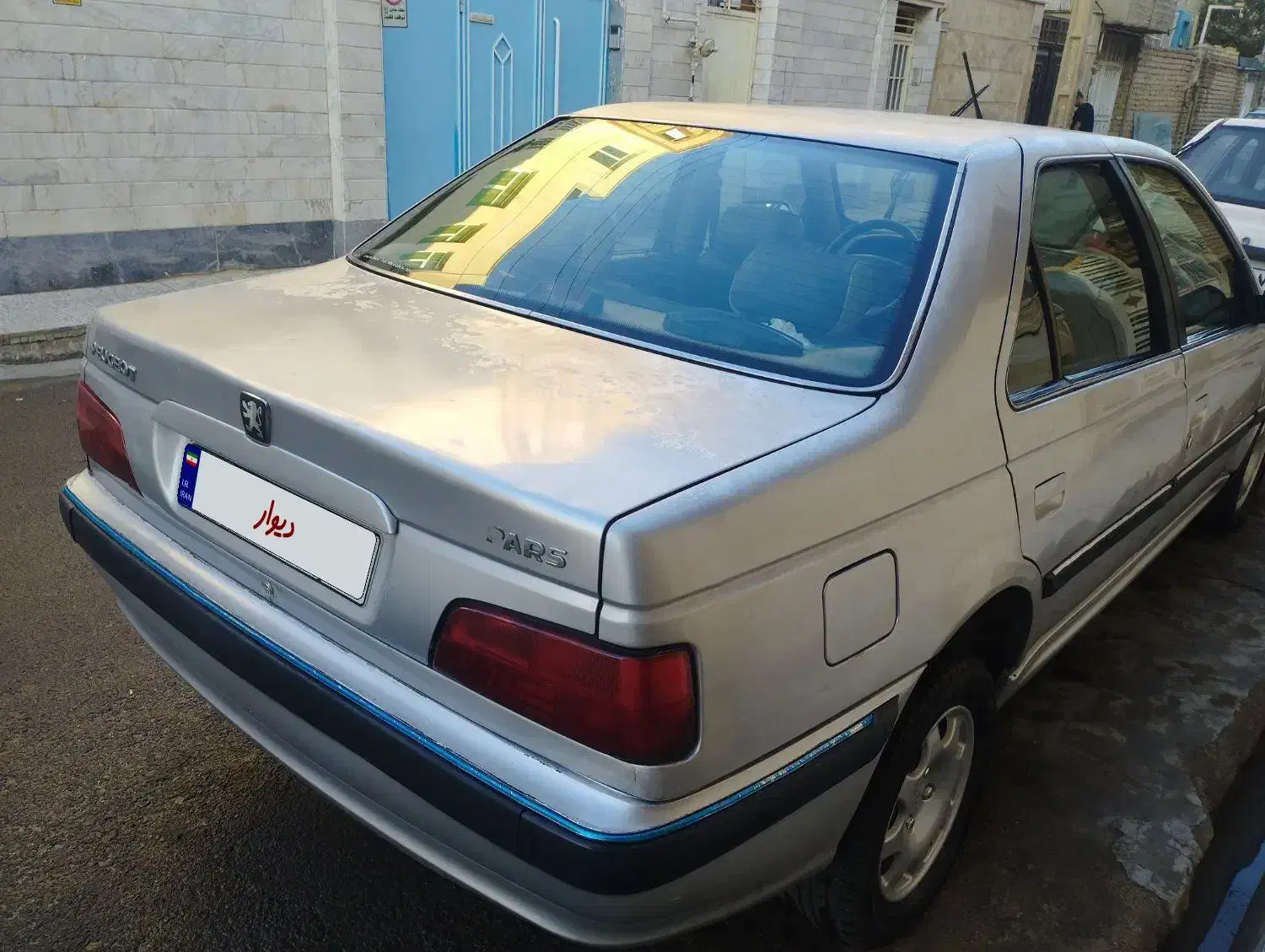 پژو پارس نقره ای مدل 89|خودرو سواری و وانت|قم, شاه ابراهیم|دیوار