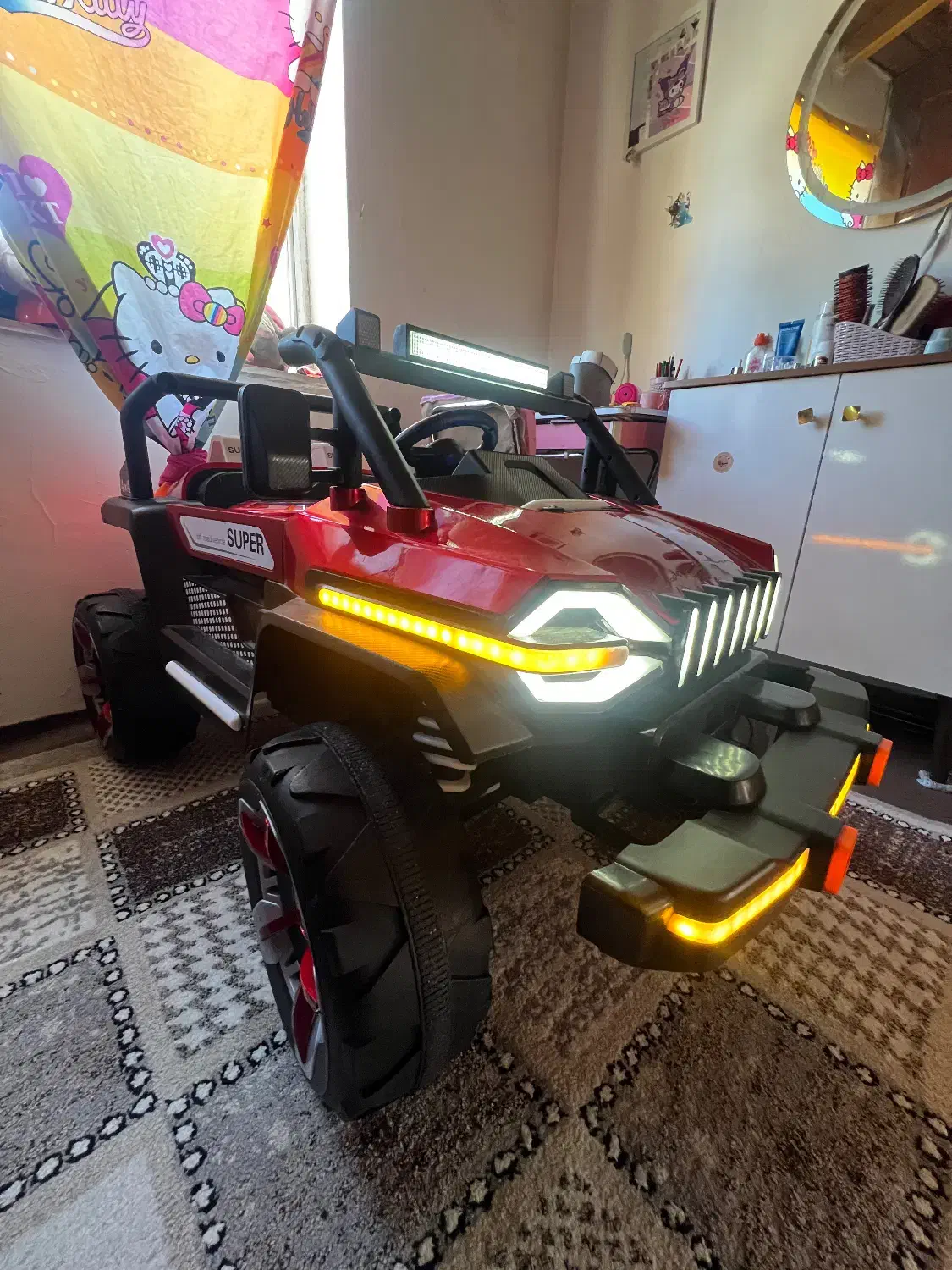 فروش ماشین شارژی افرودی|اسباب‌بازی بچه|کلاردشت, |دیوار