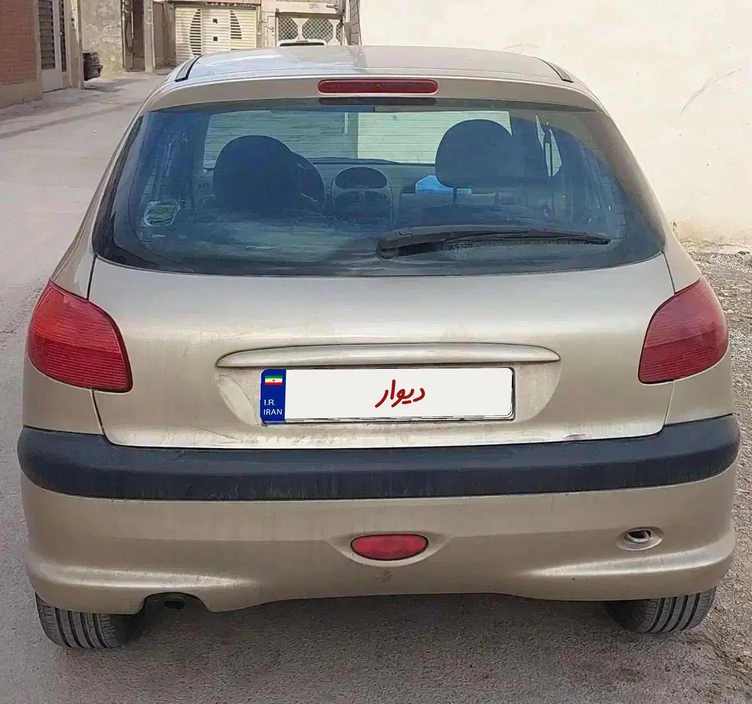 ۲۰۶ تیپ ۲ مدل ۸۳|خودرو سواری و وانت|اصفهان, باغ فدک|دیوار