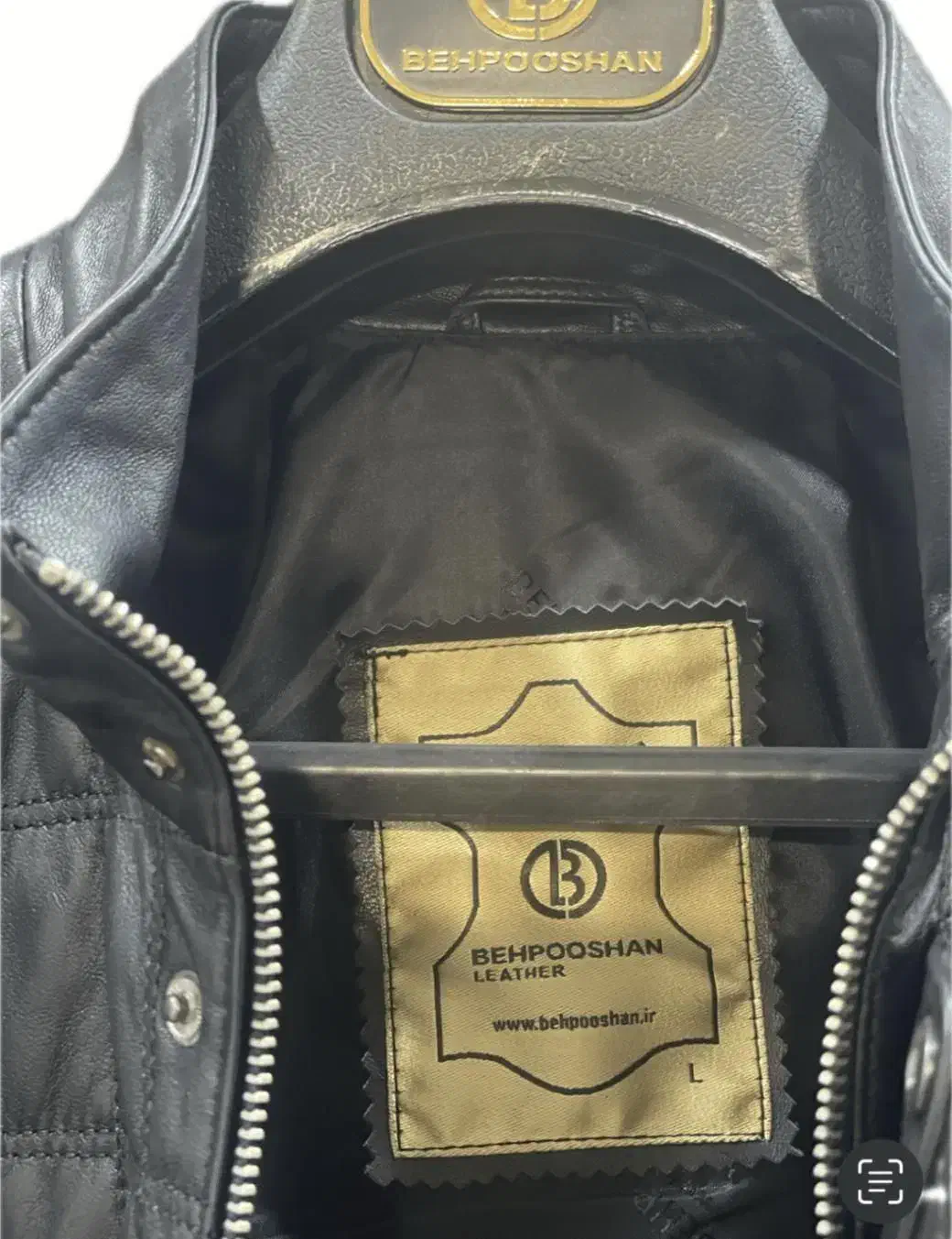کاپشن چرم مردانه چرم بهپوشان سایز لارج|لباس|تهران, شهرک فردوس (حسینی)|دیوار