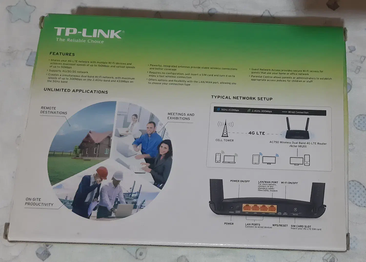 مودم TP link مدل Archer MR200 v1 سیم کارخور|مودم و تجهیزات شبکه|تهران, سبلان (لشگر)|دیوار