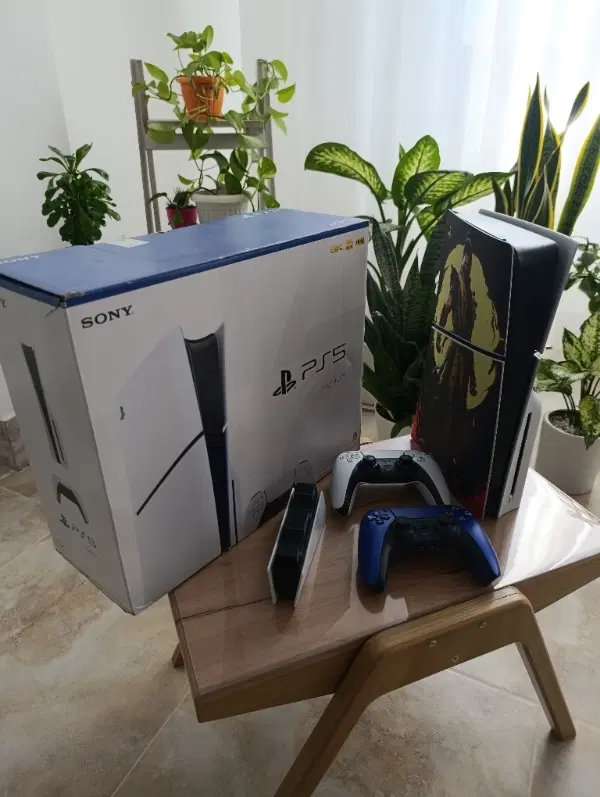 PS5 Slim (1 ترا)(دیسک خور)|کنسول، بازی ویدئویی و آنلاین|قزوین, |دیوار