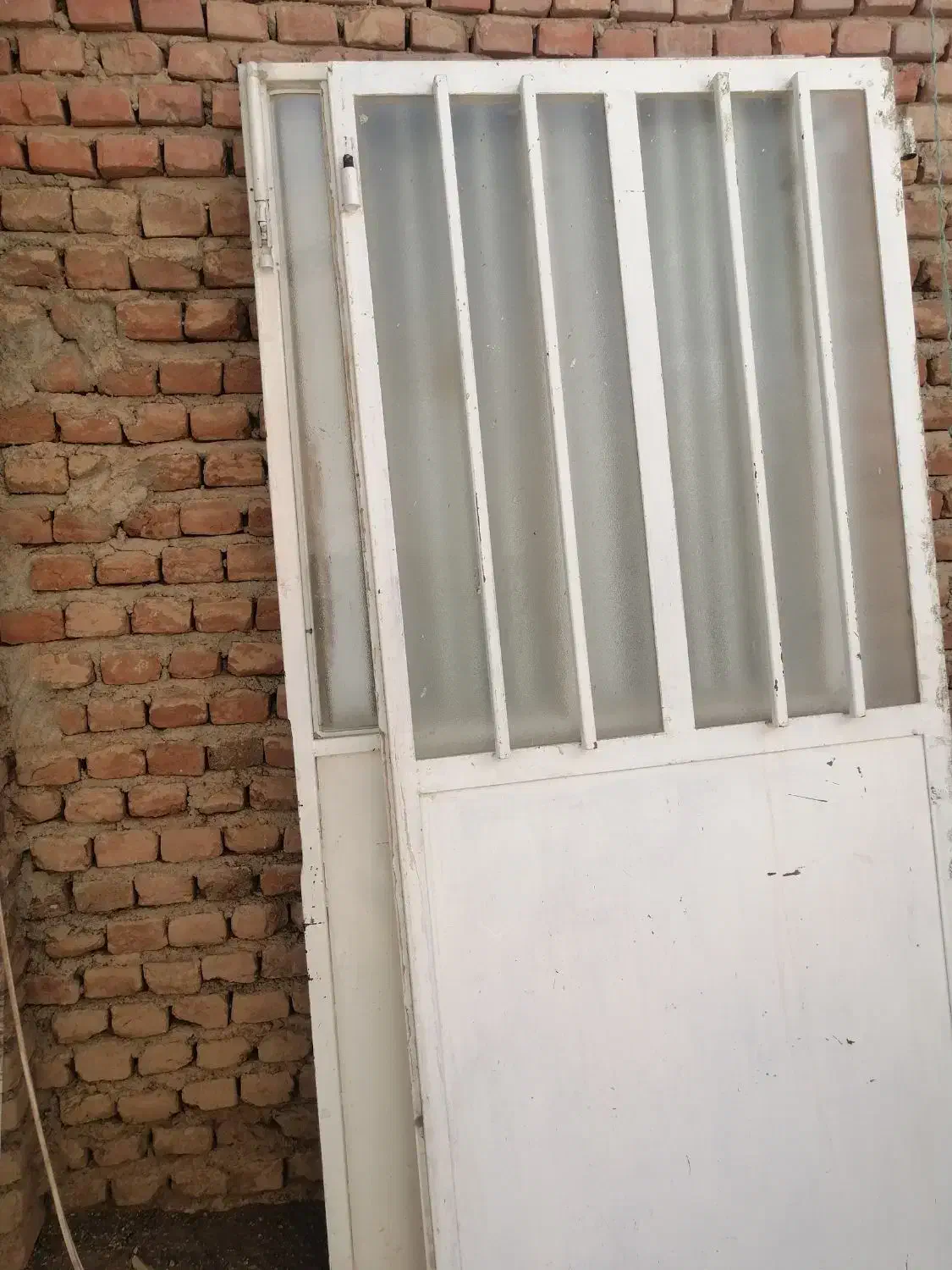 درب آهنی در آهنی پارکینگ و حیاط|مصالح و تجهیزات ساختمان|مهاباد (آذربایجان غربی), |دیوار