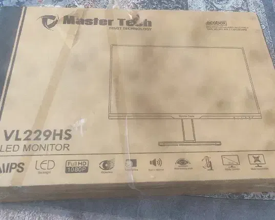 مانیتور مستر تچ 22اینچ|قطعات و لوازم جانبی رایانه|ایلام, |دیوار